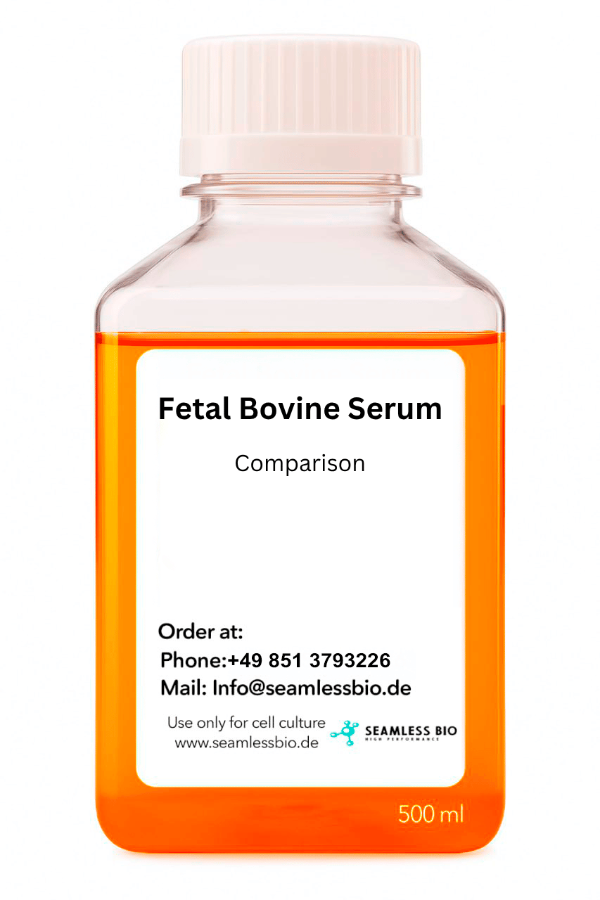 FBS Origin Comparison, multiple sourcing countries, processed in Germany, SeamlessBio