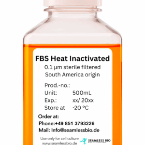 heat inactivated fetal bovine serum, complement inactivated FBS, FBS 56°C 30 min, heat inactivated serum cell culture, FBS hybridoma