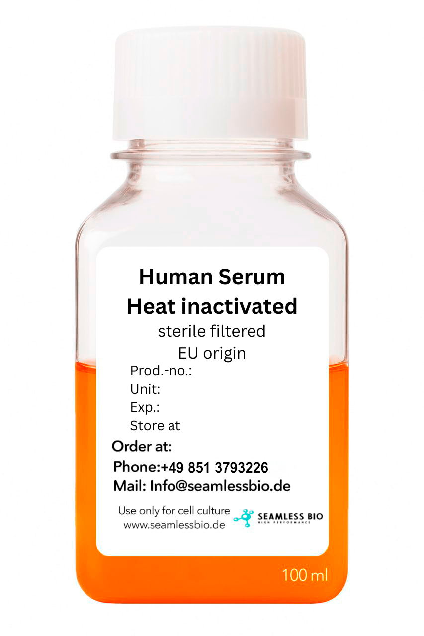 hitzeinaktiviertest human serum für die Zellkultur