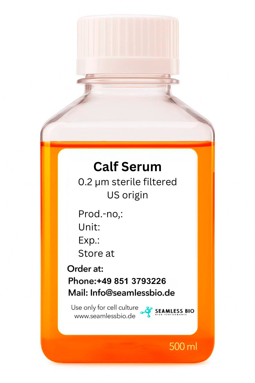 Kälberserum aus USA für Forschung und Vaccine Producer