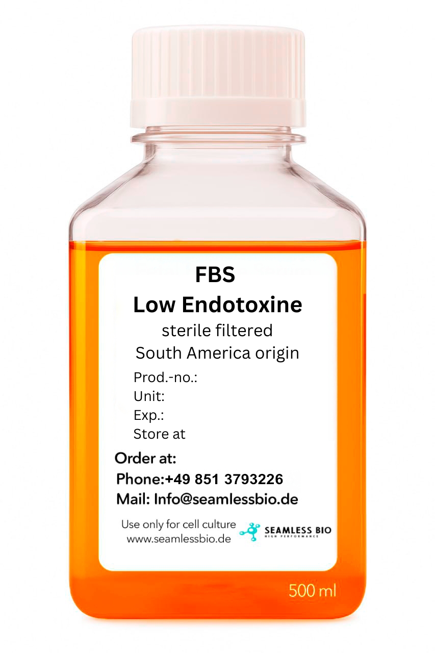 Fetal Bovine Serum low Endotoxin level South America, US or Australia origin