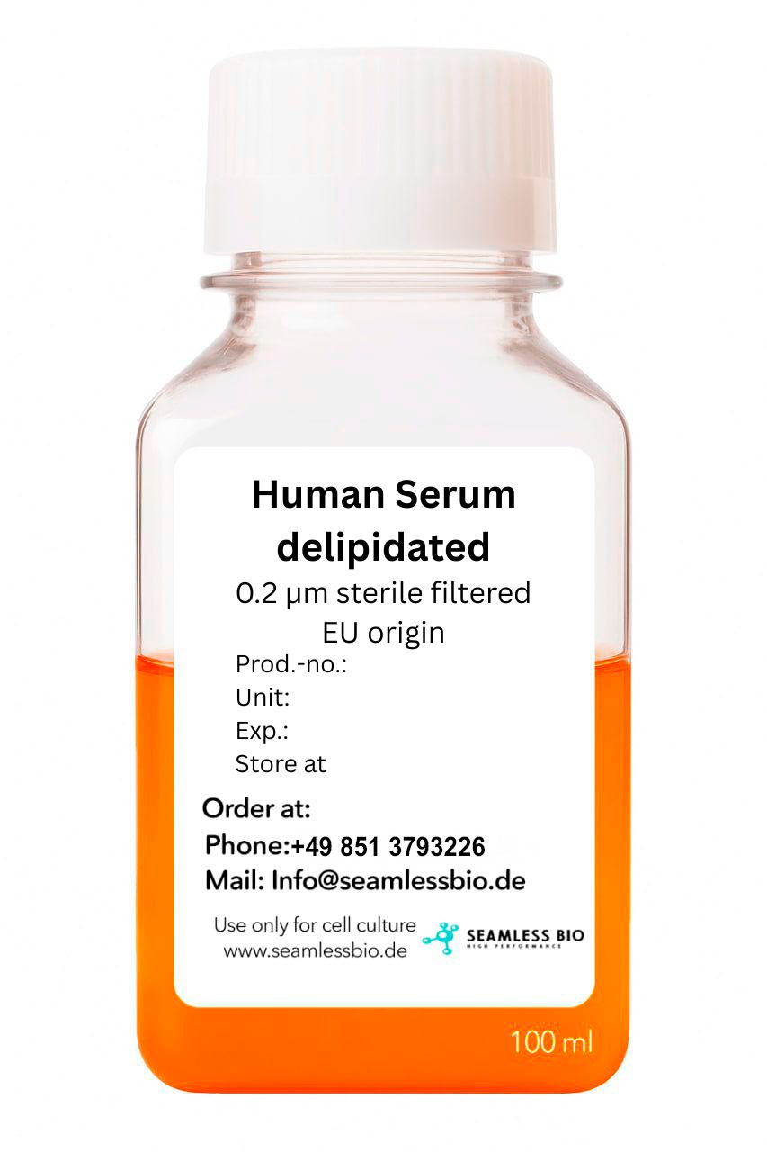 humanserum delipidisiert steril abgefüllt