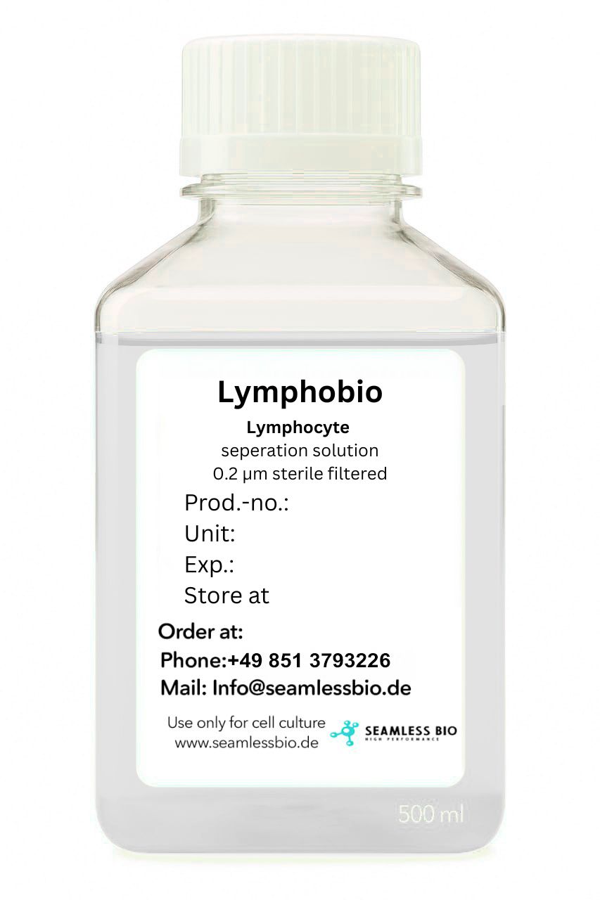 Lymphocyte seperation media for cell culture